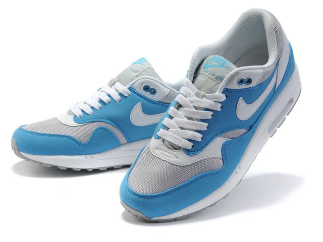 New Men\'S Nike Air Max Blue /White
